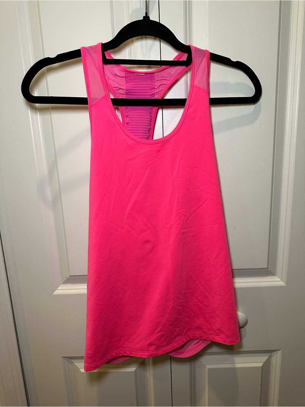 Athleta Hot Pink Racerback Tank Top Size XS